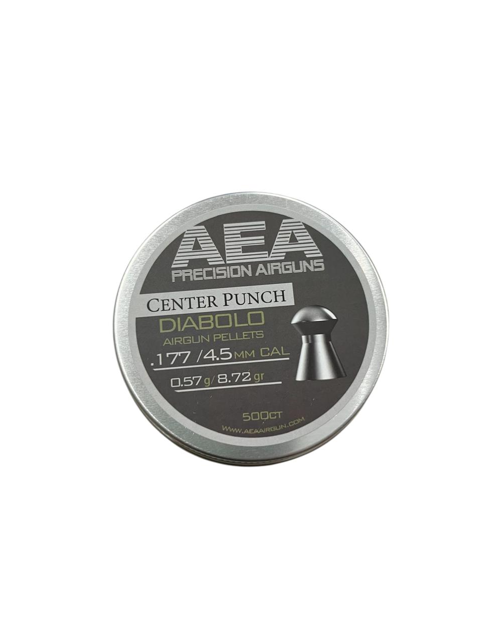 AEA Center Punch Diabolo Airgun Pellets .177/4.5mm
