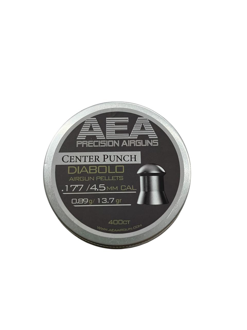 AEA Center Punch Diabolo Airgun Pellets .177/4.5mm