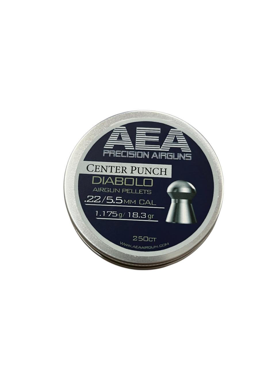 AEA Center Punch Diabolo Airgun Pellets .22/5.5mm