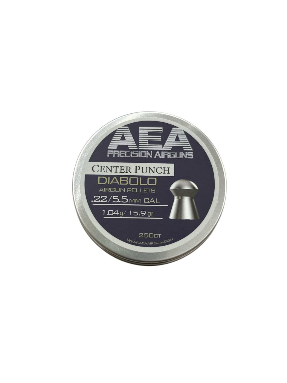 AEA Center Punch Diabolo Airgun Pellets .22/5.5mm