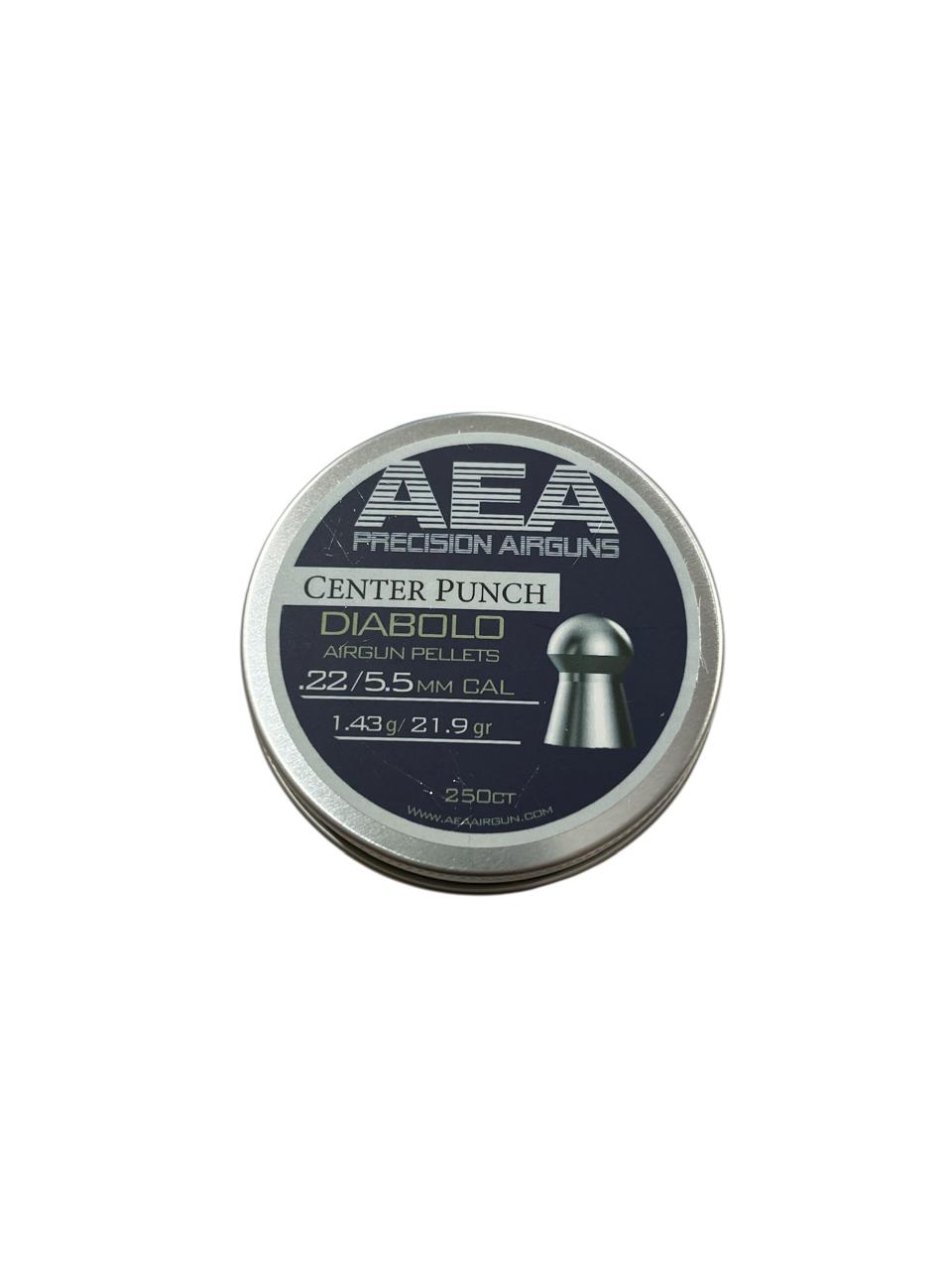 AEA Center Punch Diabolo Airgun Pellets .22/5.5mm