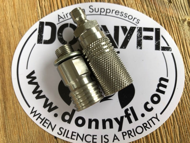 Stainless Steel Extended Quick Disconnect w/ Foster Fitting M32